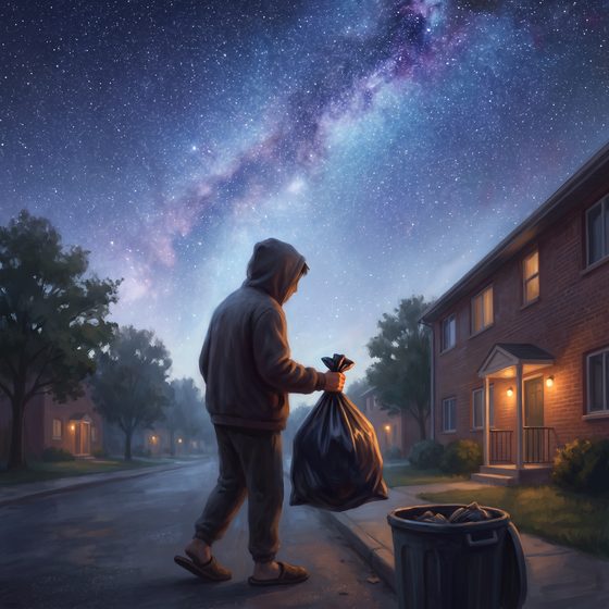 Bins Night, Milky Way
