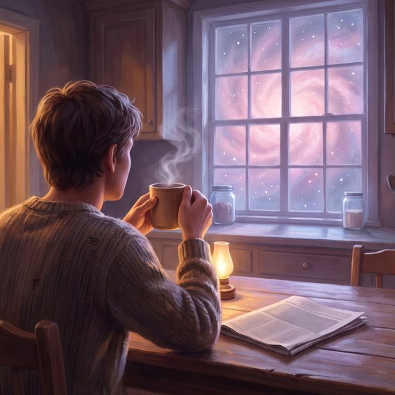 First Coffee, Nebula Window