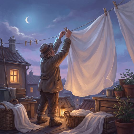 Sheets on the Line, Crescent Moon